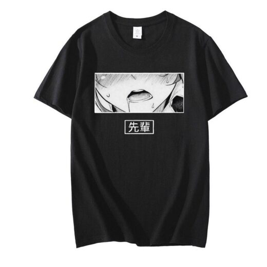 Футболка PrintBro аниме Ahegao Art.002