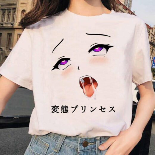 Футболка PrintBro аниме Ahegao Art.003