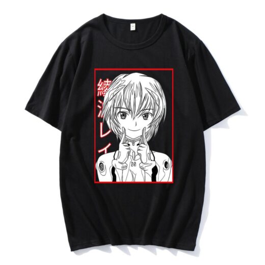 Футболка PrintBro аніме Рей Аянам. Evangelion Art.002