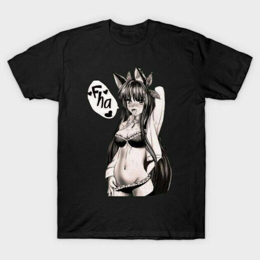 Футболка PrintBro аниме Ahegao Art.006