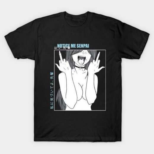 Футболка PrintBro аниме Ahegao Art.009