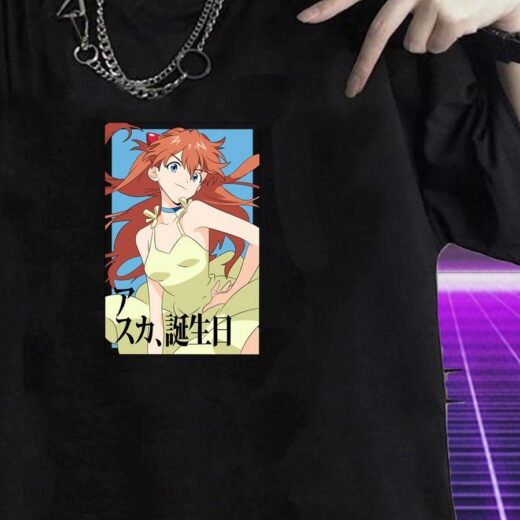 Футболка PrintBro Аска Ланглі Зір'ю — Evangelion