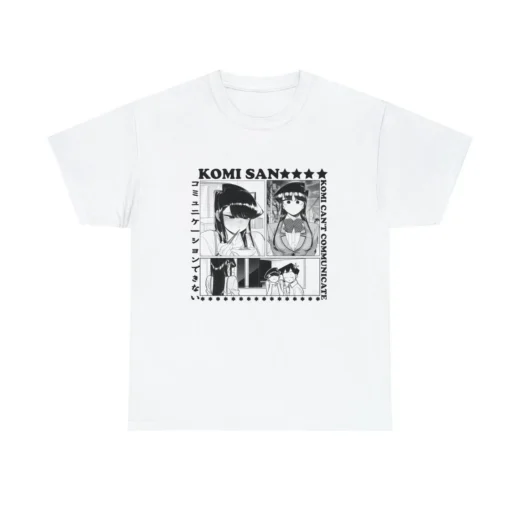 Футболка PrintBro аніме У Комі-сан проблеми з спілкуванням Art.004
