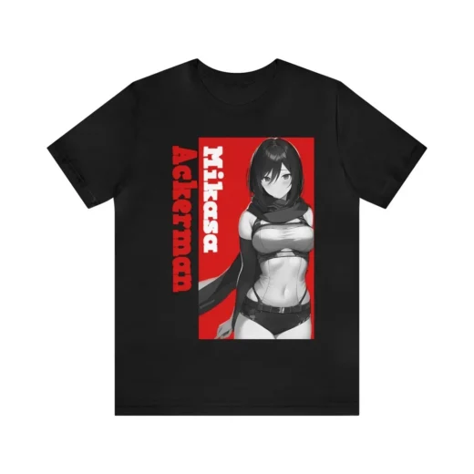 Футболка PrintBro Attack on Titan - Мікаса Art.001