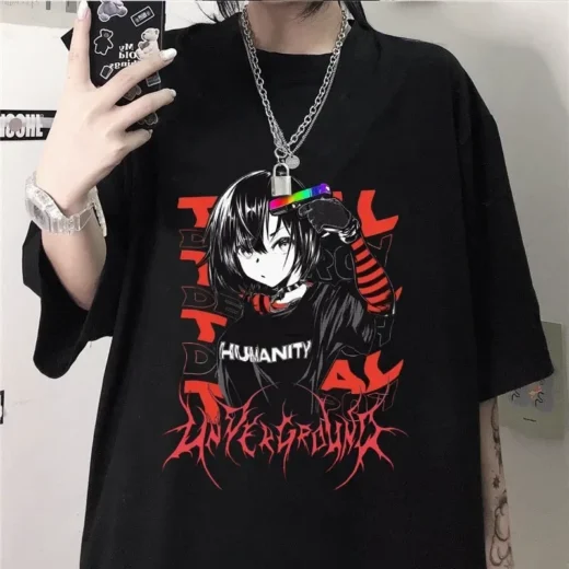 Футболка PrintBro Punk Anime GIrl