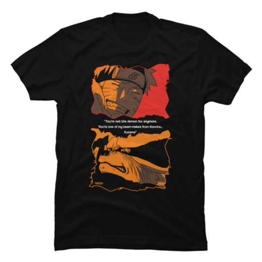 Футболка PrintBro Nine Tales and Naruto