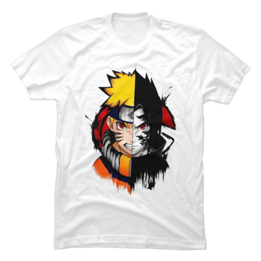 Футболка PrintBro Naruto and Sasuke Art.001