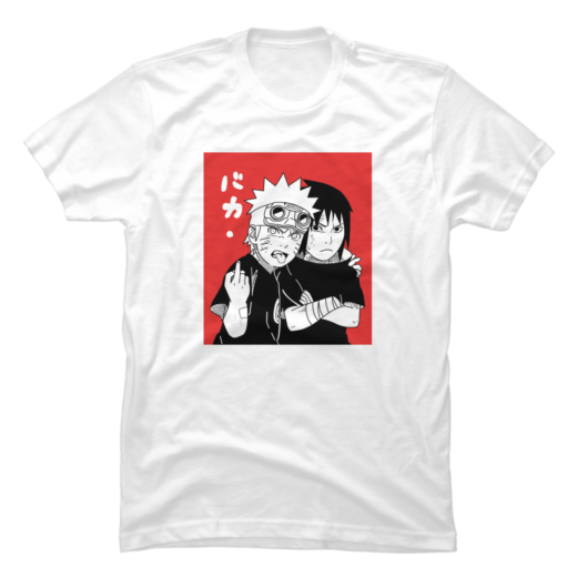 Футболка PrintBro Naruto and Sasuke Art.002