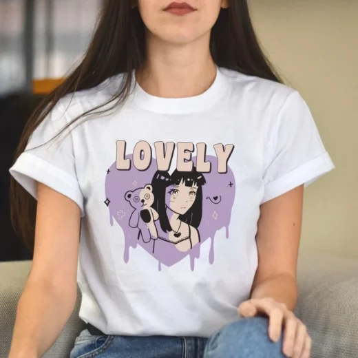 Футболка PrintBro Lo-fi Anime girl