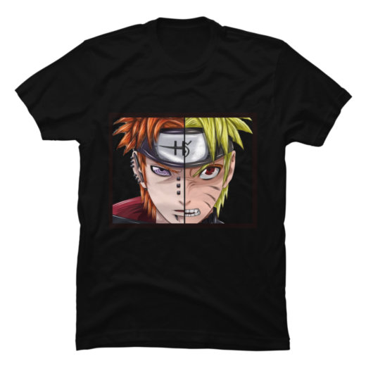 Футболка PrintBro Naruto and Pain