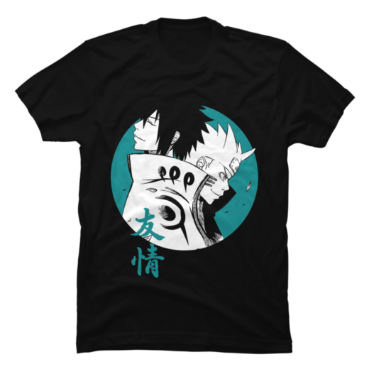 Футболка PrintBro Naruto and Sasuke Art.004