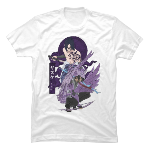 Футболка PrintBro Sasuke Uchiha Evolution