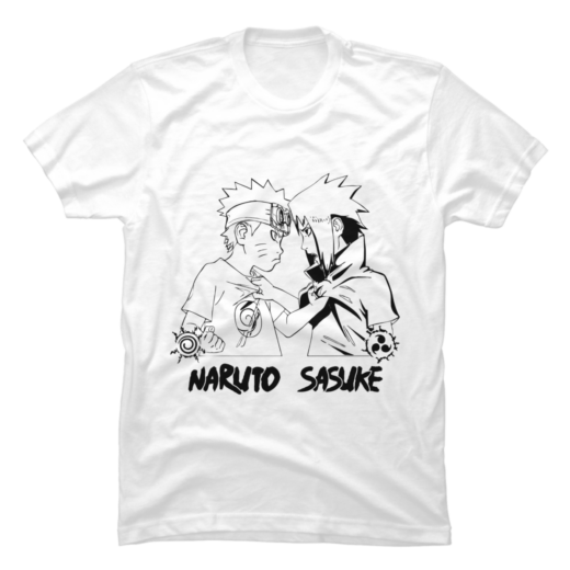 Футболка PrintBro Naruto & Sasuke - Rivals