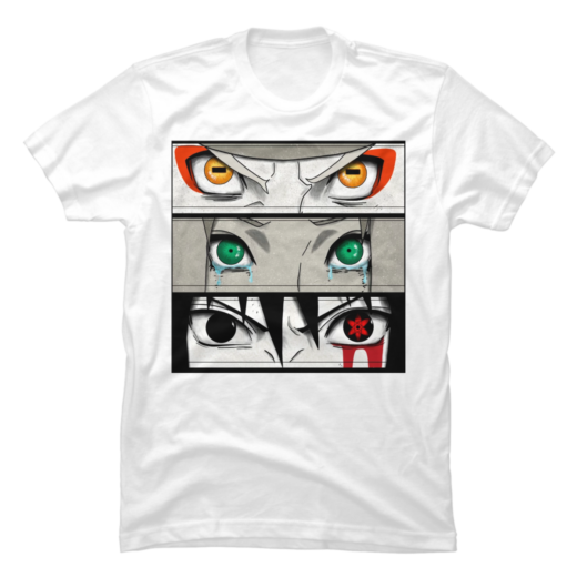 Футболка PrintBro Naruto, Sasuke, Sakura