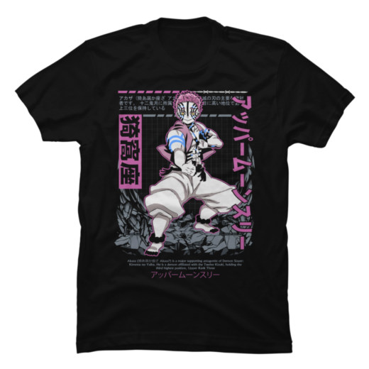 Футболка PrintBro Demon Slayer Akazha