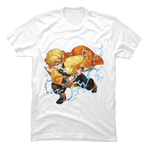 Футболка PrintBro Demon Slayer — Zenitsu Art.001