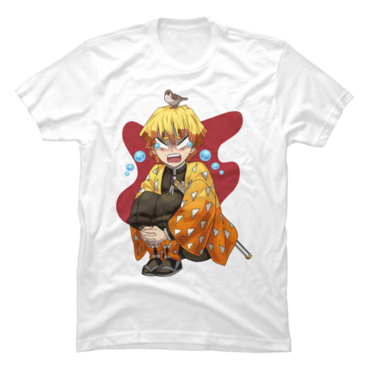Футболка PrintBro Demon Slayer — Zenitsu Art.002