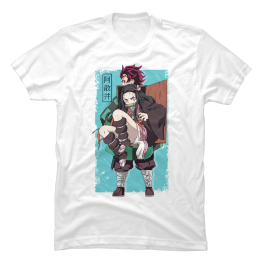 Футболка PrintBro Demon Slayer - Tanjiro and Nezuko