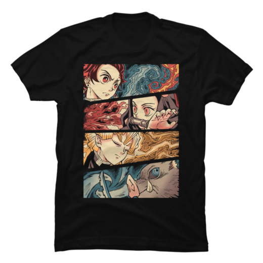 Футболка PrintBro Demon Slayer Art.011