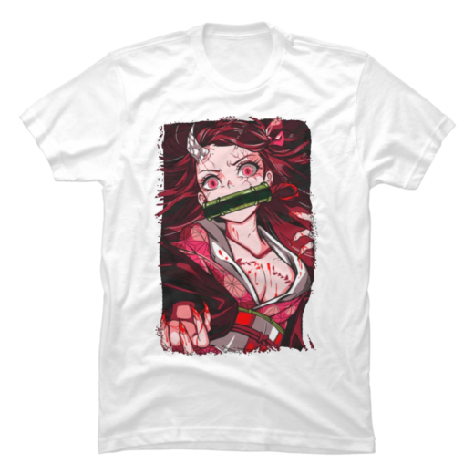 Футболка PrintBro Demon Slayer Nezuko Art.002