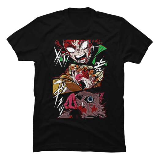 Футболка PrintBro Demon Slayer Nezuko Art.003