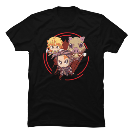 Футболка PrintBro Demon Slayer Art.035