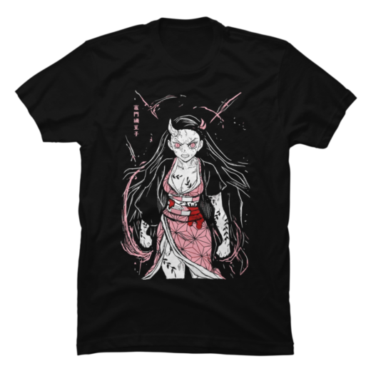Футболка PrintBro Demon Slayer Nezuko Art.007