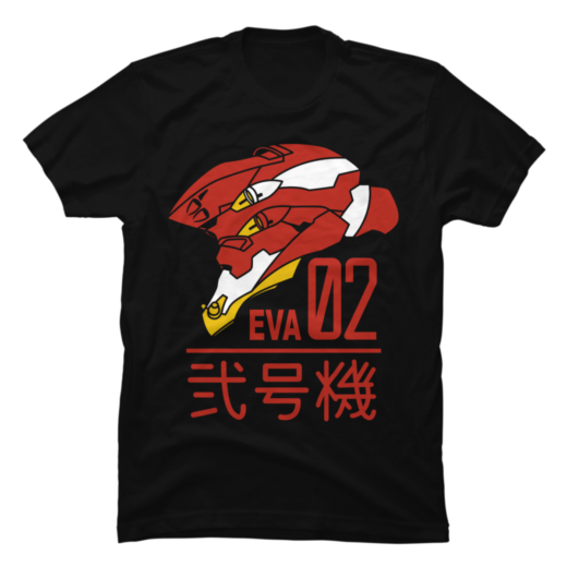 Футболка PrintBro Evangelion Unit-02 Art.002
