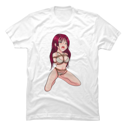 Футболка PrintBro Shibari Ahegao Anime