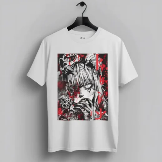 Футболка PrintBro Junji Ito Art.008