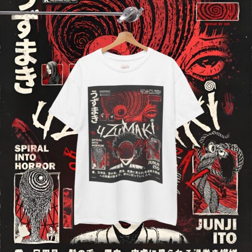 Футболка PrintBro Junji Ito unisex Art.011