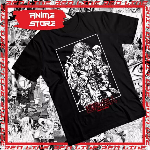 Футболка PrintBro Attack on Titan unisex Art.003