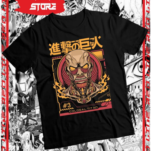 Футболка PrintBro Attack on Titan unisex Art.017