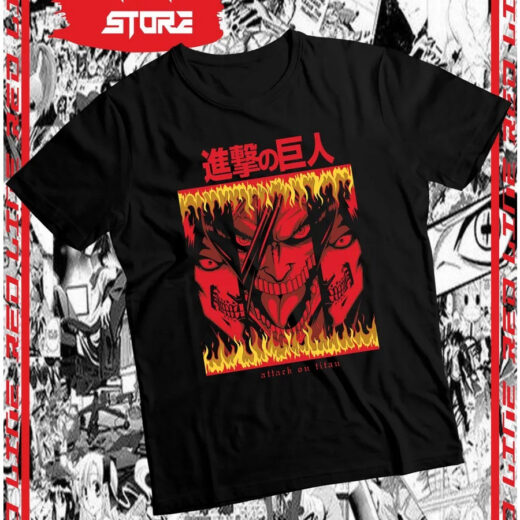 Футболка PrintBro Attack on Titan unisex Art.018