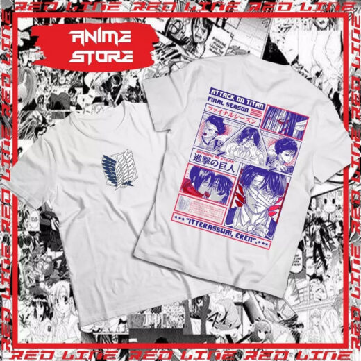 Футболка PrintBro Attack on Titan unisex Art.019