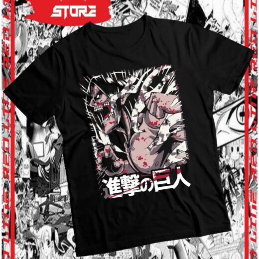 Футболка PrintBro Attack on Titan unisex Art.023