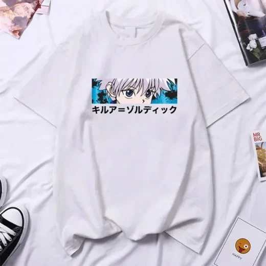 Футболка PrintBro аніме Hunter × Hunter Білий