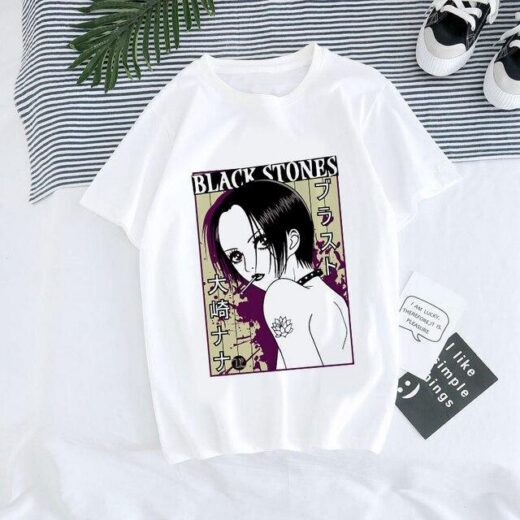 Футболка PrintBro аніме Nana Osaki — Нана Осаки Білий