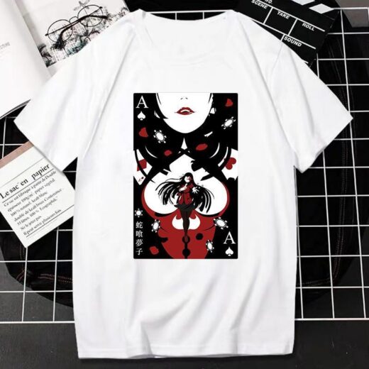 Футболка PrintBro аніме Kakegurui Білий Art.001