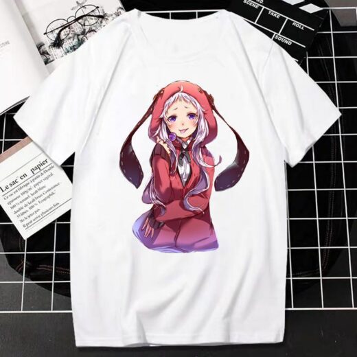 Футболка PrintBro аніме Kakegurui Білий Art.003
