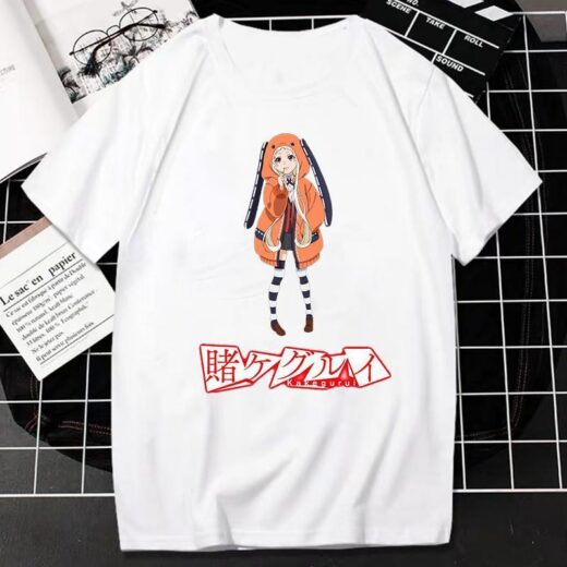 Футболка PrintBro аніме Kakegurui Білий Art.006