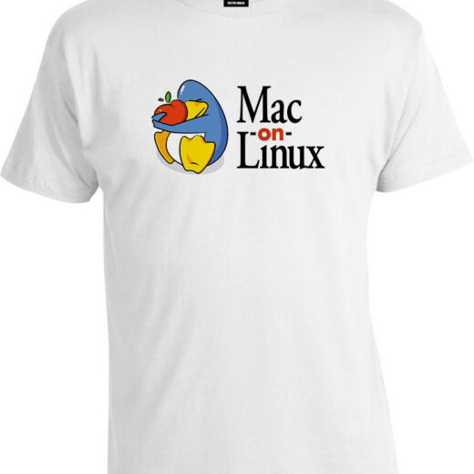 Футболка PrintBro Mac on Linux
