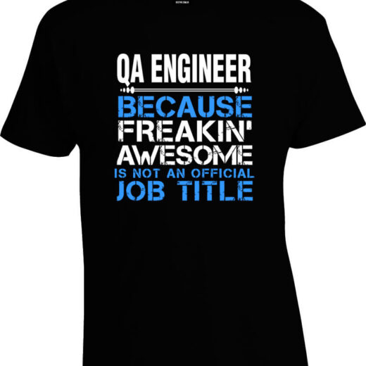 Футболка PrintBro QA Engineer Text