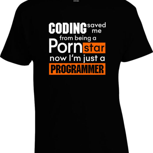 Футболка PrintBro Coding Porn Star Programmer