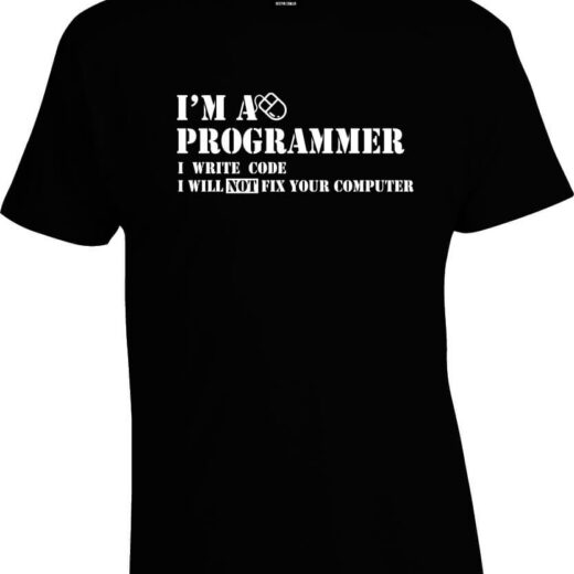 Футболка PrintBro Programmer Never Fix