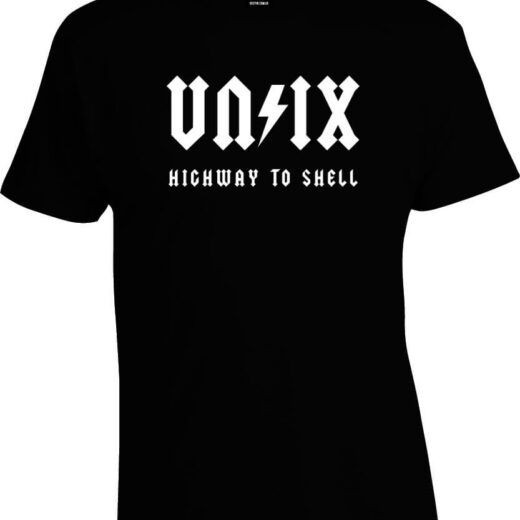 Футболка PrintBro Unix Highway to Shell