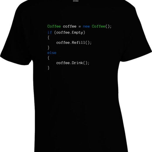 Футболка PrintBro Coffe Coffe Programmer