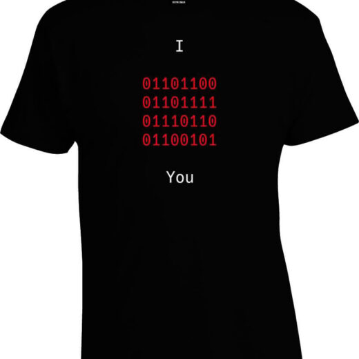 Футболка PrintBro I Love You Programmer