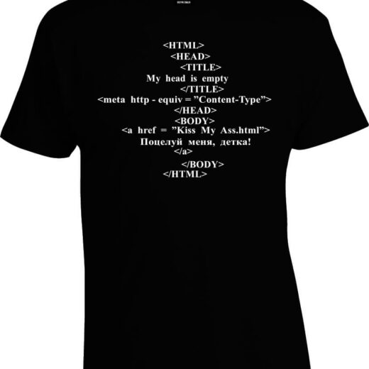 Футболка PrintBro HTML Code