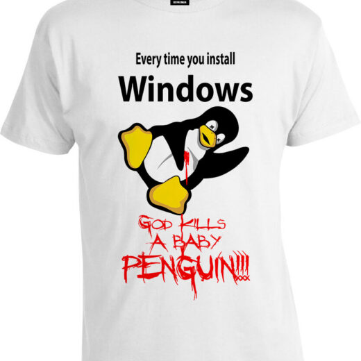 Футболка PrintBro Every Time You Install Windows